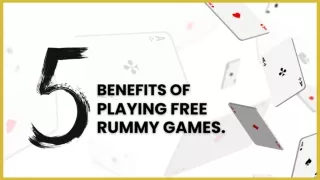 5 BENEFITS OF PLAYING FREE RUMMY GAMES. (2)