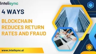 4 Ways Blockchain Reduces Return Rates and Fraud by Intelisync