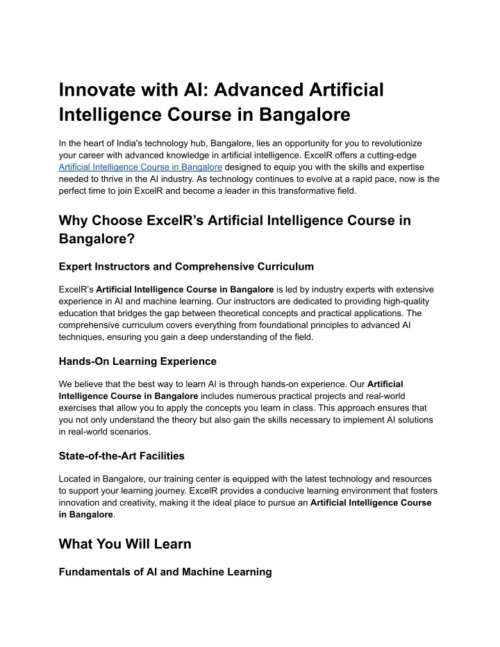 innovate with ai advanced artificial intelligence