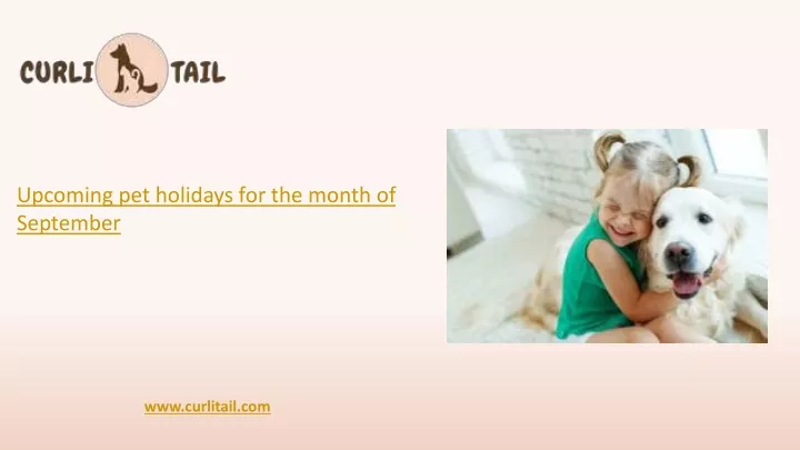 upcoming pet holidays for the month of september