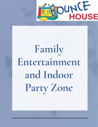 Planning a Party with a Bounce House in Tampa