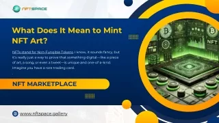 what does it mean to mint nft art