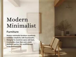 modern minimalist