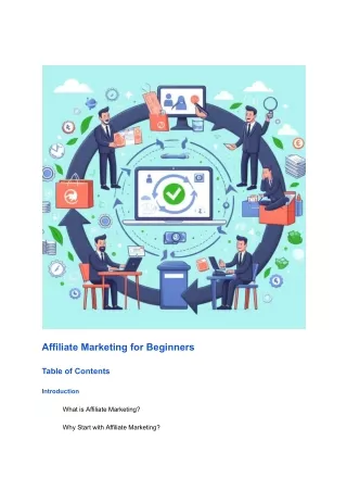 affiliate marketing  for beginners,