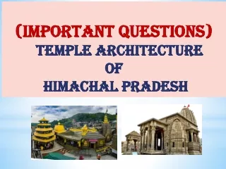 important questions temple architecture