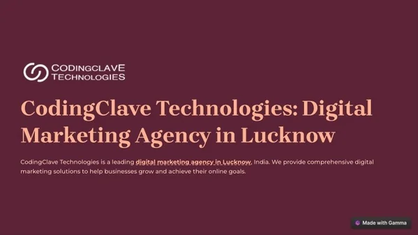 Technologies Digital Marketing Agency in Lucknow