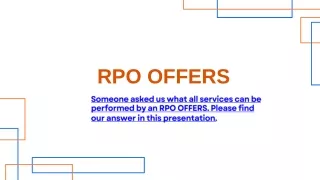 rpo offers