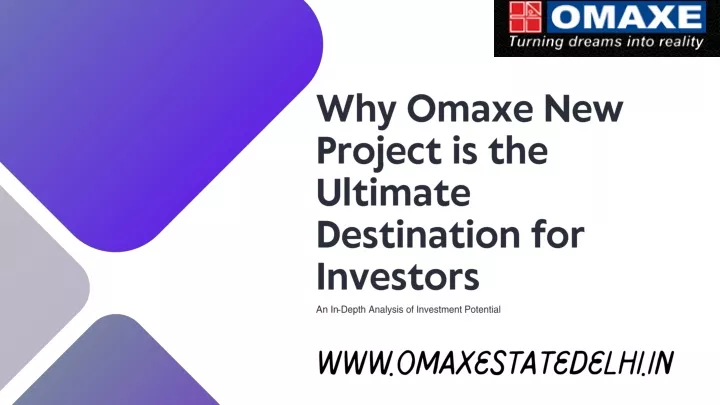 why omaxe new project is the ultimate destination