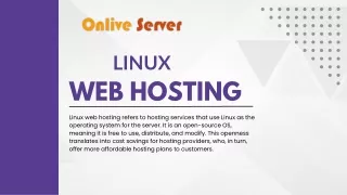 Boost Your Website’s Performance with Our Linux Web Hosting Solutions