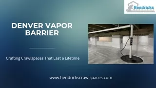 Denver Vapor Barrier