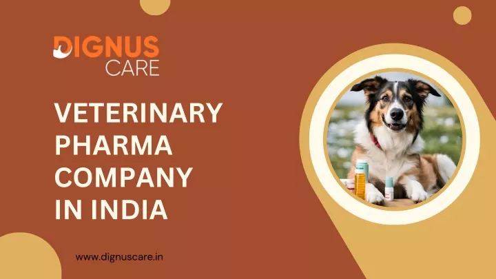 veterinary pharma company in india