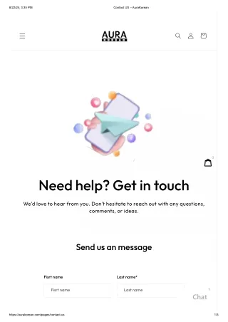 Contact US – AuraKorean