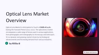 optical lens market overview