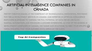Artificial Intelligence Companies in Canada