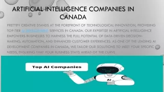 Artificial Intelligence Companies in Canada