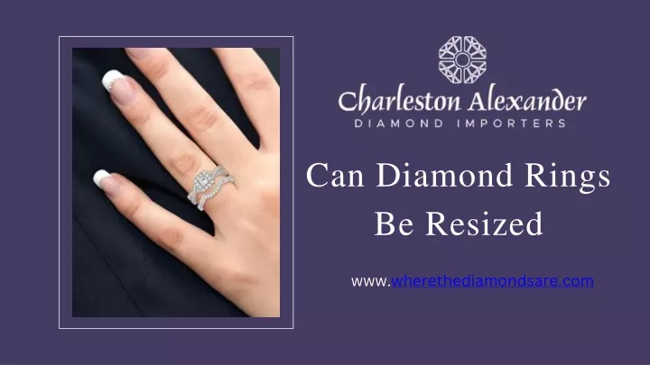 can diamond rings be resized