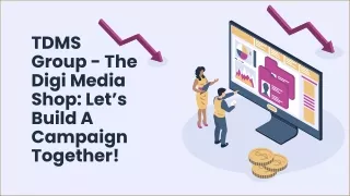 TDMS Group - The Digi Media Shop-Let’s Build A Campaign Together