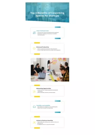 Top 5 Benefits of Coworking Spaces for Startups