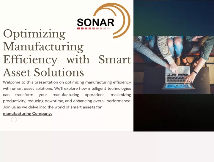 optimizing manufacturing efficiency with smart