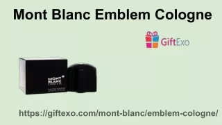 mont blanc emblem cologne