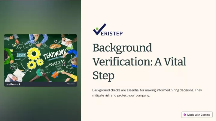 background verification a vital step