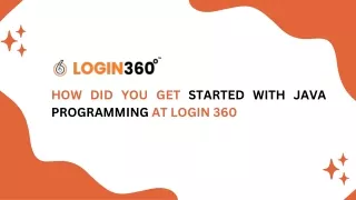 how did you get started with java programming