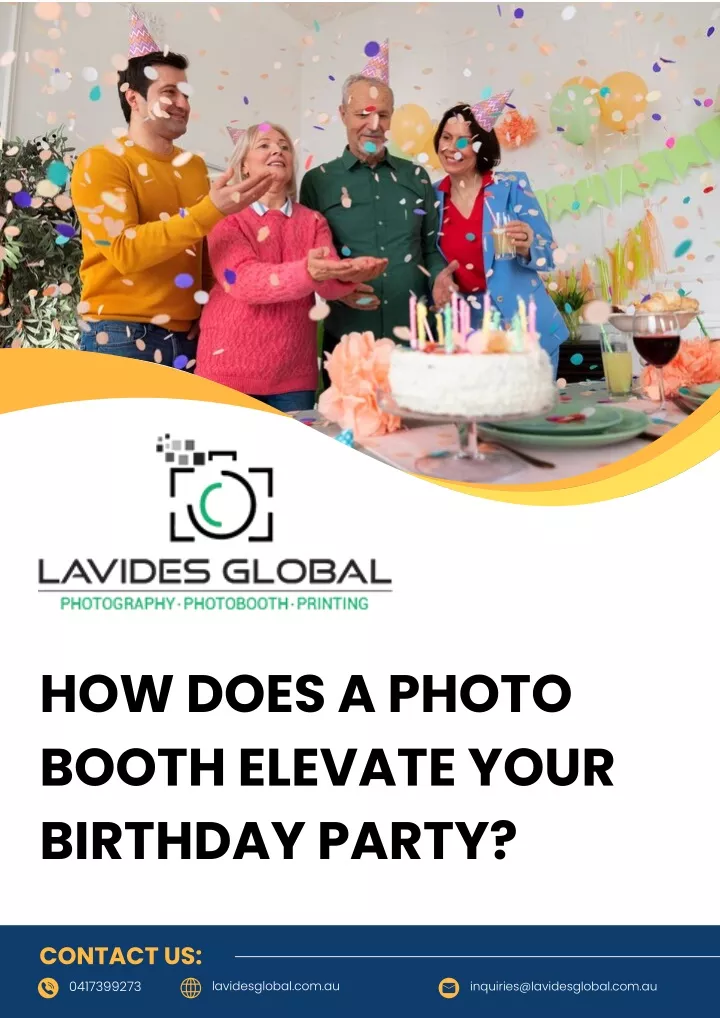 how does a photo booth elevate your birthday party