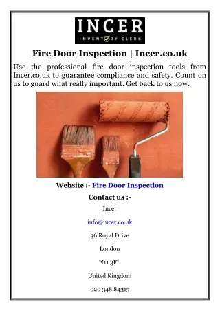 Fire Door Inspection  Incer.co.uk(1)