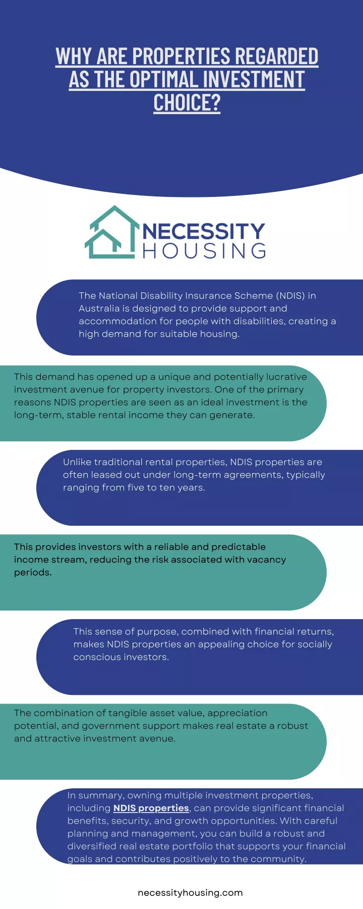 why are properties regarded as the optimal