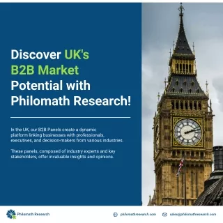 Discover UK's B2B Market Potential with Philomath Research!