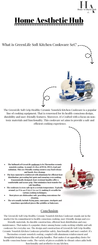 GreenLife Soft Kitchen Cookware Set