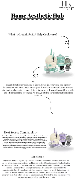 GreenLife Soft Grip Cookware