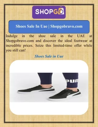 Shoes Sale In Uae   Shopgobravo.com
