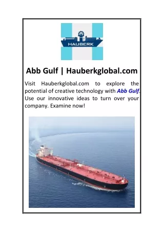 abb gulf hauberkglobal com