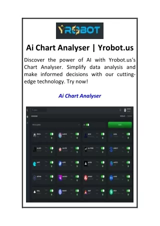 Ai Chart Analyser  Yrobot.us