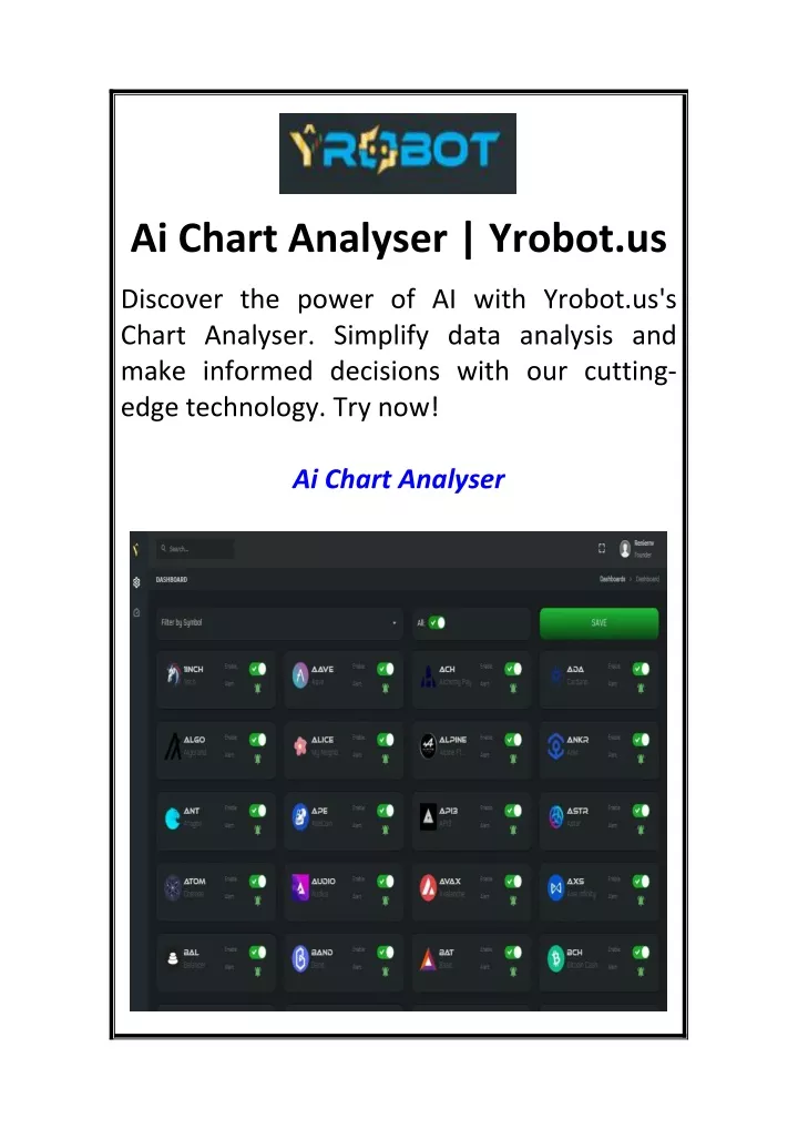 ai chart analyser yrobot us