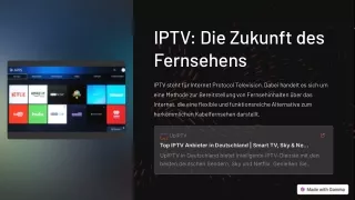 Iptv Anbieter|Uplptv