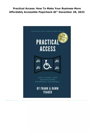 read practical access: how to make your business more affordably acces