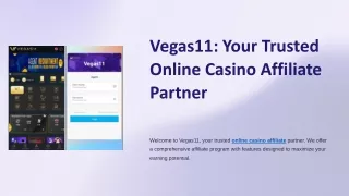 Online Casino Affiliate