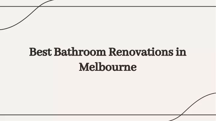 best bathroom renovations in melbourne melbourne