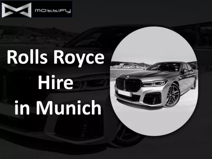 rolls royce hire in munich