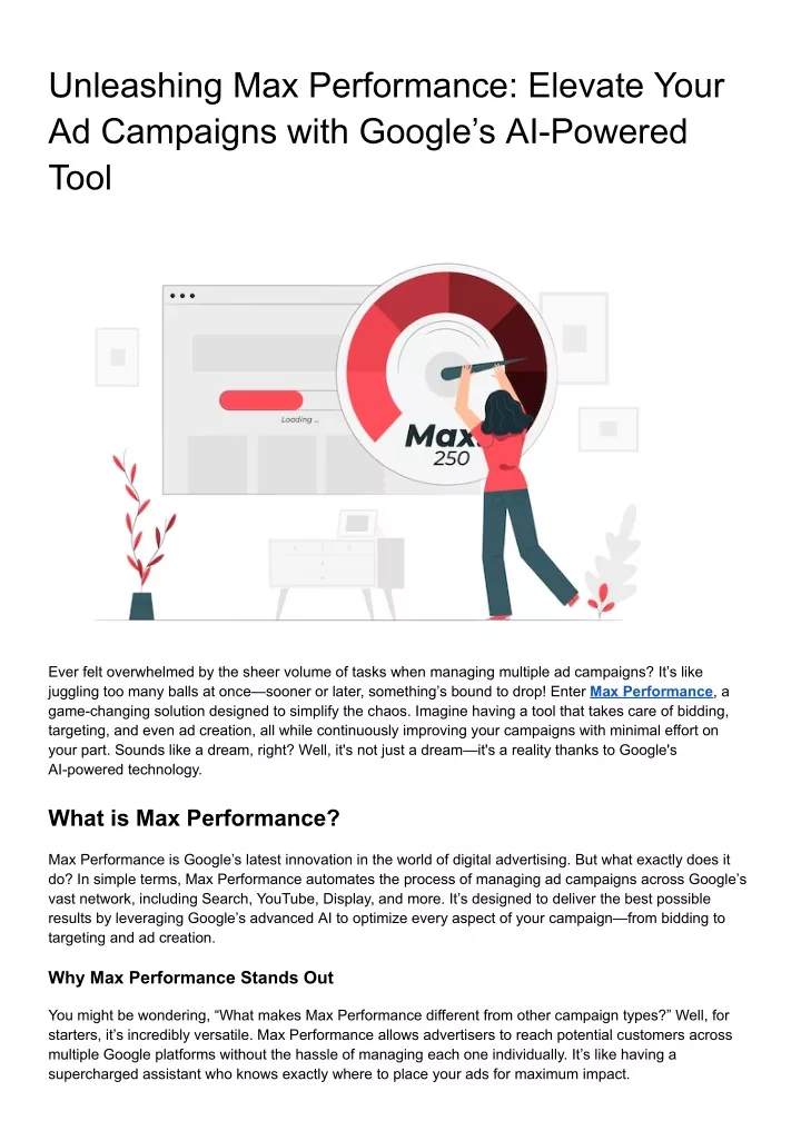 unleashing max performance elevate your