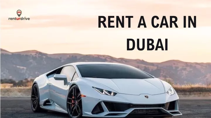 rent a car in dubai