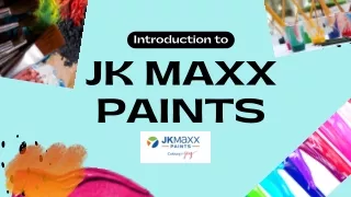 Transform Your Home with Quality Wall Paint from JK Maxx Paints