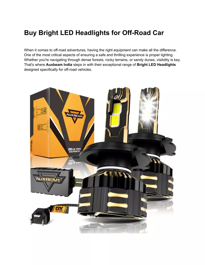 buy bright led headlights for off road car