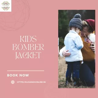 Kids Bomber Jacket