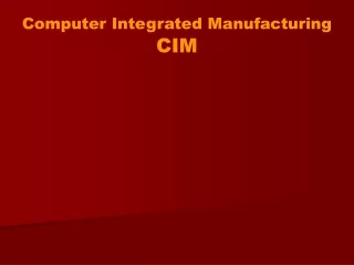 Introduction to  CAM