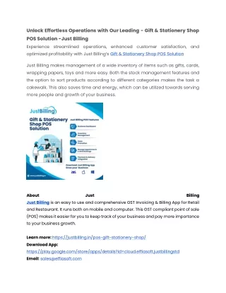 unlock effortless operations with our leading