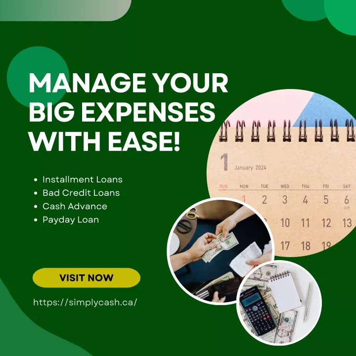 manage your big expenses with ease