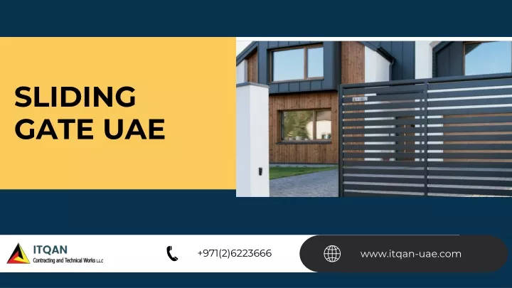 sliding gate uae